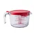 Mérőkancsó tetővel, 1 liter, 16×11 cm, hőálló üveg, Pyrex
