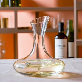 Dekantáló 1,5 l, öblös, üveg