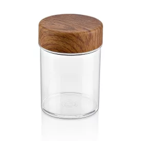   Fűszertartó műanyag tetővel, 0,5 liter, kerek, 8,5x11,5 cm