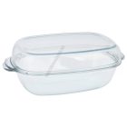 Simax hőálló jénai kenyérsütő (kacsasütő) tál fedővel, 8 liter