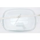 Simax hőálló jénai kenyérsütő (kacsasütő) tál fedővel, 8 liter