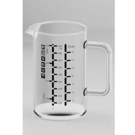 Mérőkancsó, 500 ml, hőálló üveg, Simax