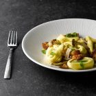 Bamboo mélytányér, 28 cm, coupe, porcelán, Churchill