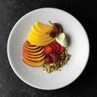 Bamboo mélytányér, 28 cm, coupe, porcelán, Churchill