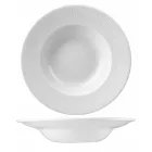 Bamboo mélytányér, 28 cm, 468 ml, széles perem, porcelán, Churchill