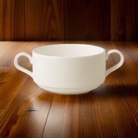 Banquet leveses csésze, 300 ml, kétfülű, porcelán, Rak