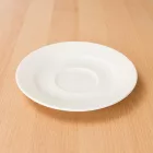 Banquet kávéscsésze alj, 13 cm, porcelán, Rak