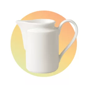 Banquet tejkiöntő, 350 ml, porcelán, Rak