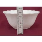 Trianon salátás-kompótos tálka, 12 cm, 0,27 liter, opálüveg