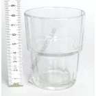Norvege vizespohár 160 ml, üveg, szilánkmentes törés