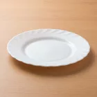 Trianon lapostányér 19,5 cm, opálüveg