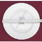 Trianon lapostányér 19,5 cm, opálüveg