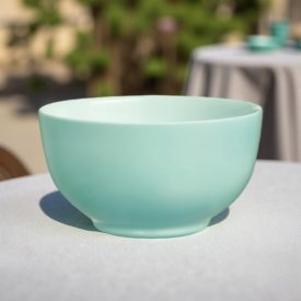 Diwali Light Turquoise tál, 14,5 cm, 750 ml, türkiz, üveg