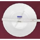 Trianon mélytányér 22,5 cm, opálüveg