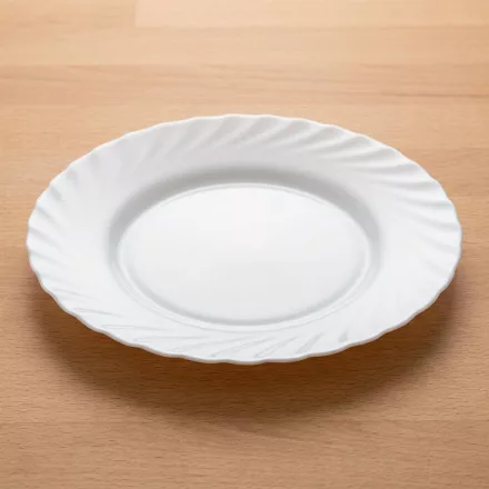 Trianon lapostányér 24,5 cm, opálüveg