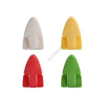 Zacskózáró csipesz, 4 cm, 4 db/csomag, Presto