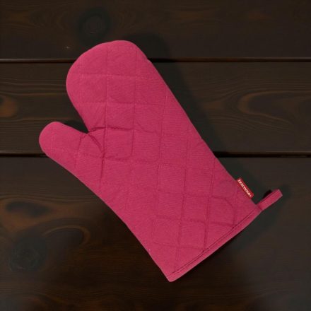 Sütőkesztyű, pamut, 30×14 cm, Delícia