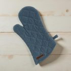Sütőkesztyű, sötétkék, 31×17 cm