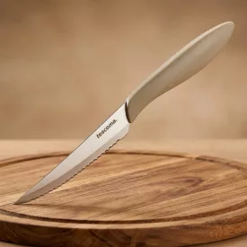 Steak kés, 12 cm, 6 db/csomag, oliva, Presto