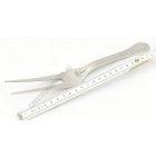 Inglese tálalóvilla, szervírozóvilla, rozsdamentes