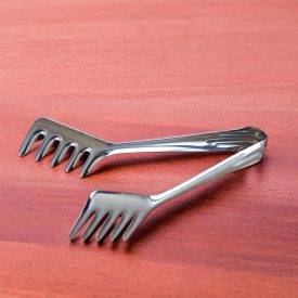 Spagetticsipesz, salátacsipesz, 20×4×6 cm, rozsdamentes