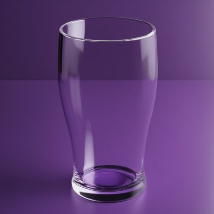Iris üdítős pohár, 285 ml, üveg