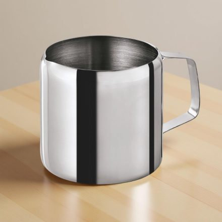 Tejkiöntő, 300 ml, 7,5×7,5 cm, rozsdamentes