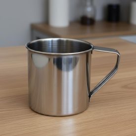 Bögre, 350 ml, króm-nikkel