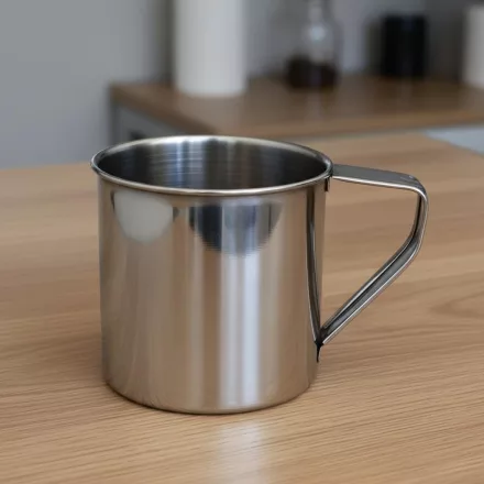 Bögre, 350 ml, króm-nikkel
