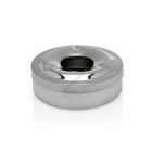 Szélfogós hamutartó, 11×4 cm, rozsdamentes