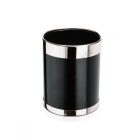 Szemetes, 22×28 cm, acél, porszórt fekete