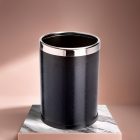 Szemetes papírnak, 22×31,5 cm, acél, porszórt fekete