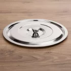 Fedő, a W-1150220 cikkszámú levestálhoz, 22 cm, rozsdamentes