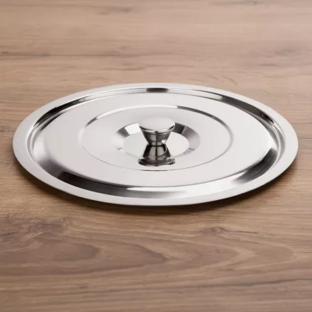Fedő, a W-1150220 cikkszámú levestálhoz, 22 cm, rozsdamentes