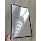 Étlaptartó mappa, A4, átlátszó, PVC