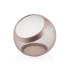 Fém gyümölcskosár, 24 cm, porszórt rose gold