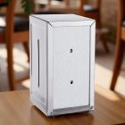 Szalvétatartó, 18×9,5 cm, rozsdamentes