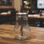 Cukorszóró 120 ml, bólintós, üveg