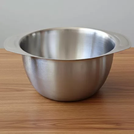 Levestál fedő nélkül, 4 liter, 22,5×13 cm, rozsdamentes