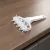 Tésztalyukasztó, tüskés, 13 cm, műanyag