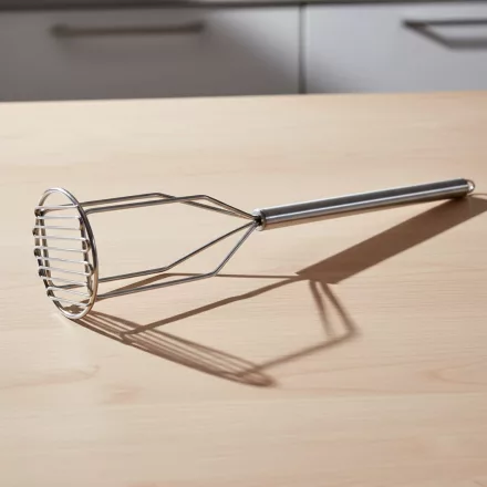 Burgonyatörő, kerek, 62 cm, rozsdamentes