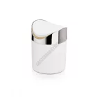 Asztali szemetes billenő fedéllel, 12×16 cm, műanyag