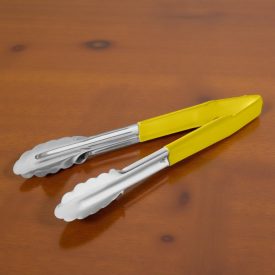 Csipesz, univerzális, 24 cm, sárga (főtt hús), (HACCP)