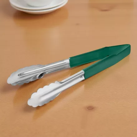 Csipesz, univerzális, 24 cm, zöld (zöldség), (HACCP)