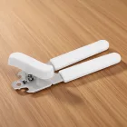Konzervnyitó, 20 cm, fehér nyél