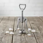Dugóhúzó üvegnyitóval, szárnyas, 17 cm