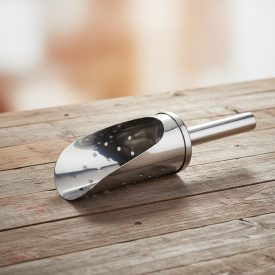 Jéglapát, 18 cm, perforált, rozsdamentes