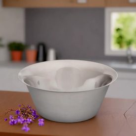 Keverőtál, 7,5 liter, 36×14,5 cm, kúpos, rozsdamentes