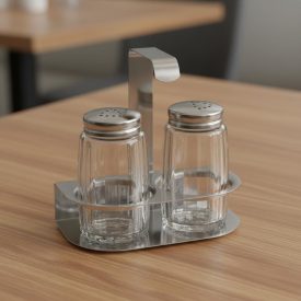 Só- és borsszóró, 2 részes, 10,5 cm