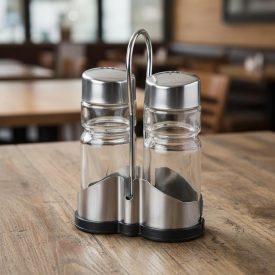 Só- és borsszóró, 2 részes, 12 cm